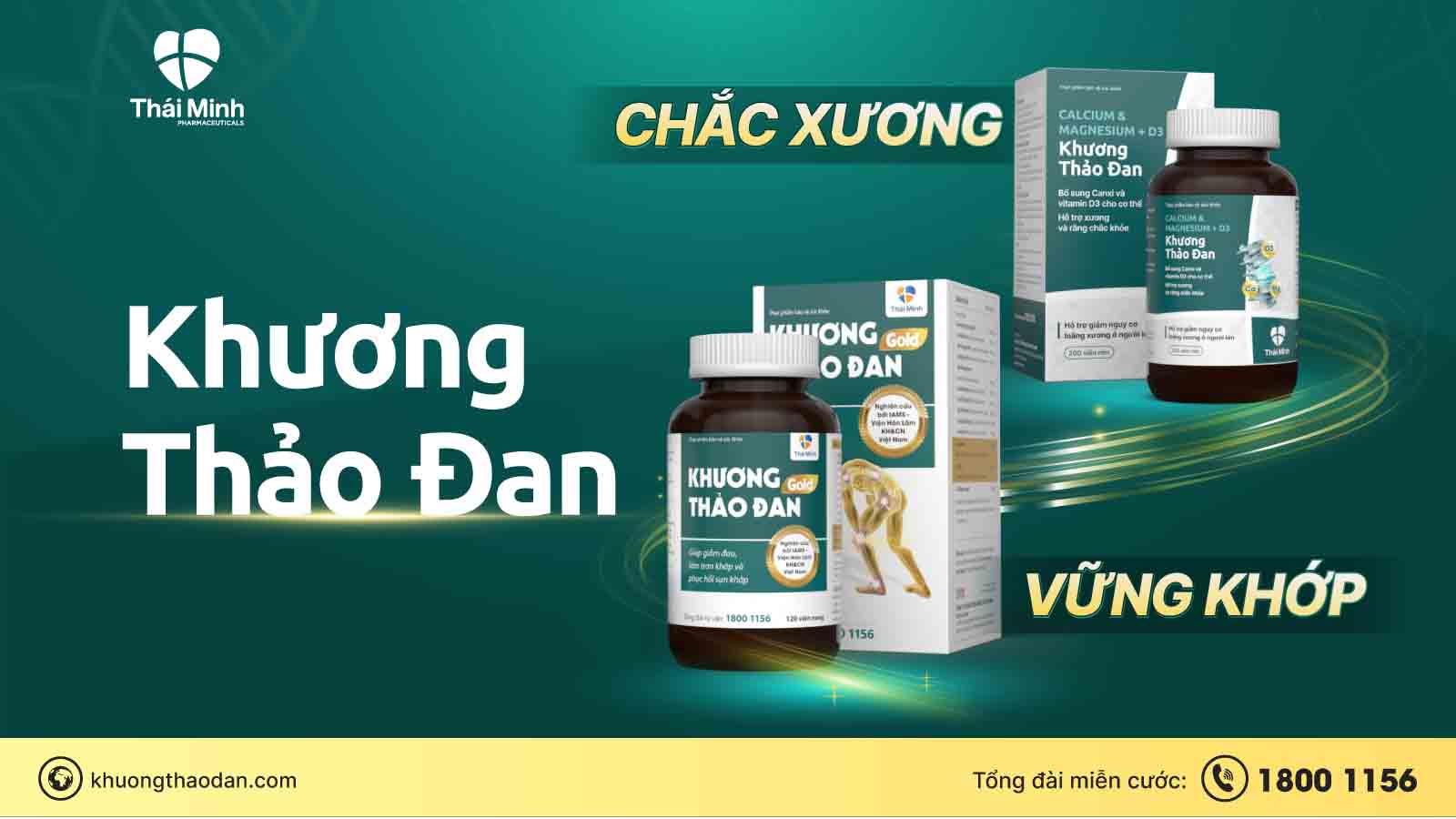 Giải pháp Toàn Diện Cho Hệ Xương Khớp:  Kết Hợp Khương Thảo Đan Gold và Canxi Khương Thảo Đan