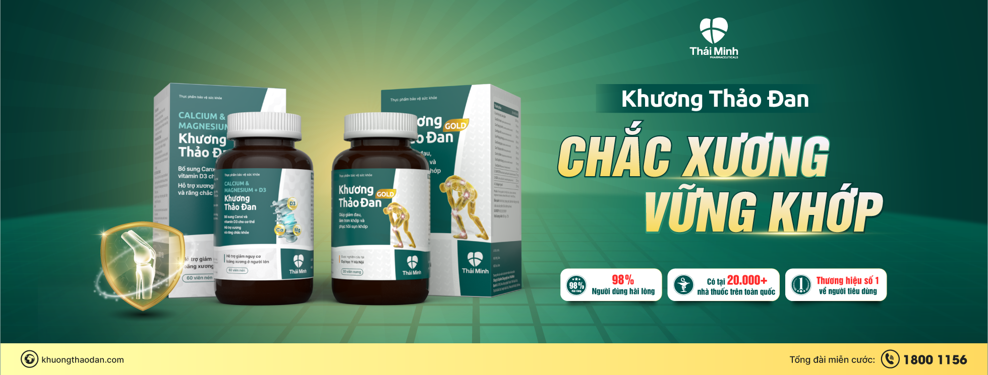 Bộ Đôi Chắc Xương - Vững Khớp