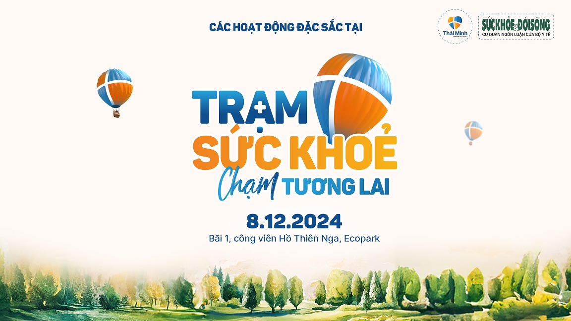 THÔNG BÁO SỰ KIỆN: TRẠM SỨC KHỎE – CHẠM TƯƠNG LAI