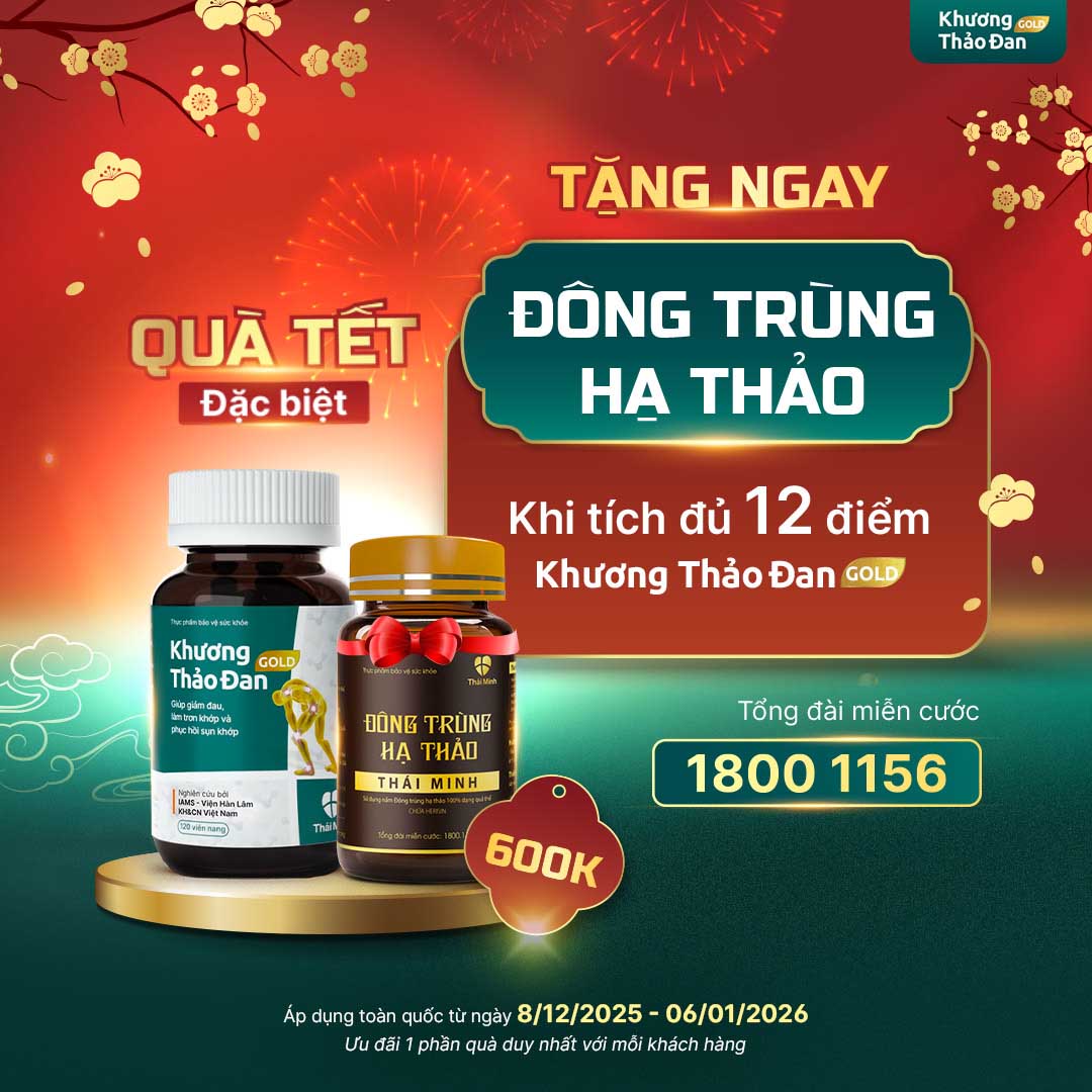 Viên xương khớp Khương Thảo Đan Gold - Website chính thức