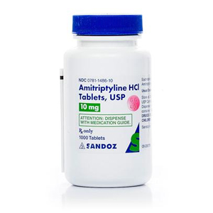 Thuốc chống trầm cảm Amitripfyline HCL tablets, USP 10mg